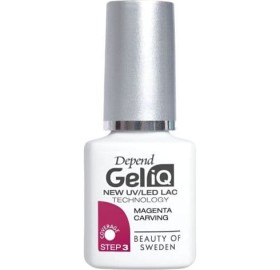 Depend Gel Iq Esmalte Color Magenta Carving - Depend Gel Iq Esmalte Color Magenta Carving