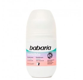 Desodorante Babaria Rollon Invisible 50ml - Desodorante babaria roll-on invisible 50ml