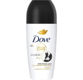 Desodorante Dove Rollon Invisible Dry 50Ml - Desodorante Dove Rollon Invisible Dry 50Ml