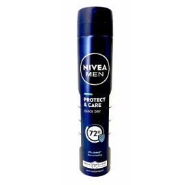 Desodorante Nivea Men Protege & Cuida Spray 200Ml - Desodorante Nivea Men Protege & Cuida Spray 200Ml