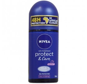 Desodorante Nivea Protege & Cuida Rollon 50Ml - Desodorante Nivea Protege & Cuida Rollon 50Ml