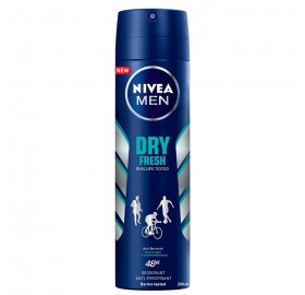 Desodorante Nivea Spray Dry Fresh For Men 200Ml - Desodorante Nivea Spray Dry Fresh For Men 200Ml