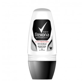 Desodorante Rexona Active Protection+ Invisible Rollon 50Ml - Desodorante Rexona Active Protection+ Invisible Rollon 50Ml
