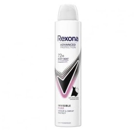 Desodorante Rexona Invisible Pure Spray 200Ml - Desodorante rexona invisible pure spray 200ml