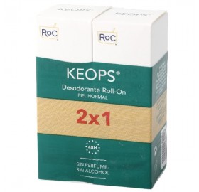 Desodorante Roc Keops Roll On Normal 2X30 Ml - Desodorante roc keops roll on normal 2x30 ml