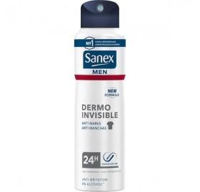 Desodorante Sanex Men Dermo Invisible Spray - Desodorante sanex men dermo invisible spray