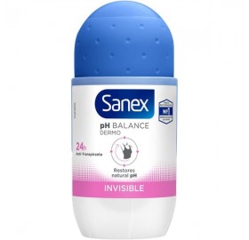 Desodorante Sanex Dermo invisible Rollon - Desodorante sanex dermo invisible rollon