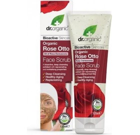 Dr Organic Exfoliante Facial Rose Otto 125Ml