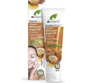 Dr Organic Limpiador facial crema Argan Oil 150 ml