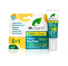 Dr Organic Tea Tree Tratamiento Gel 10Ml - Dr Organic Tea Tree Tratamiento Gel 10Ml