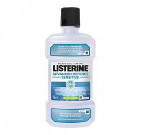 Listerine Elixir Avanced Defence Sensitive 500Ml - Listerine Elixir Avanced Defence Sensitive Menta Fresca 500Ml