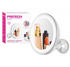 Espejo Pritech con luz aumento - Espejo pritech con luz aumento
