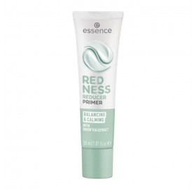 ESSENCE REDNESS REDUCER Pre-base de maquillaje reductora de rojeces - Essence redness reducer  pre-base reductora de rojeces