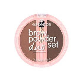 ESSENCE Sombra Cejas Brow Powder Duo Set 02 Medium - ESSENCE Sombra Cejas Brow Powder Duo Set 02 Medium