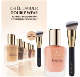 Estée Lauder Double Wear Pebble - Estée lauder set double wear 3c2 pebble