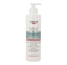 Eucerin DermoPure Oil Control Gel Limpiador 400Ml - Eucerin dermopure oil control gel limpiador triple efect 400ml