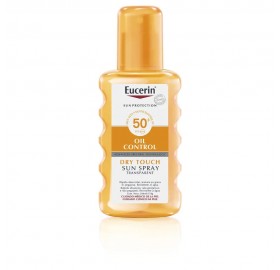 Eucerin Sun Proteccion Oil Dry Touch Transparent Spray Spf 50+ - Eucerin sun proteccion oil dry touch transparent spray spf 50+
