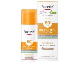 Eucerin Sun Protection Oil Dry Touch Gel-Crema Color Spf50+ - Eucerin Sun Protection Oil Dry Touch Gel-Crema Color Spf50+