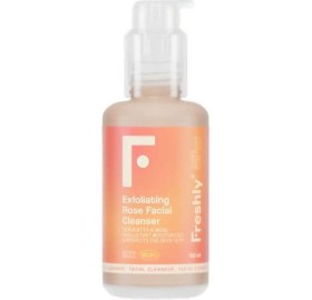 FRESHLY COSMETICS Exfoliating Rose Facial Cleanser 100ml - FRESHLY COSMETICS Exfoliating Rose Facial Cleanser 100ml
