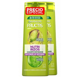 Fructis Champú Nutri Rizos Duplo - Fructis champú nutri rizos duplo