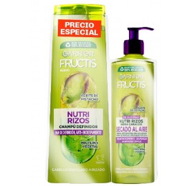 Fructis Nutri Rizos Pack Champú + Crema de Peinado
