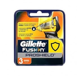 Gillette Fusion Recambio 3 unidades Fusion Proshield - Gillette fusion recambio 3 unidades fusion proshield