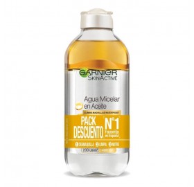 Garnier Agua Micelar en Aceite Pack 2 x 400ml Al Mejor Precio Online - Garnier Agua Micelar en Aceite Pack 2 x 400ml