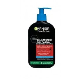 Garnier Gel Limpiador Con Carbón 250 ml