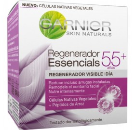 Garnier Essencials Regenerador día + 55 años 50 ml. - Garnier Essencials Regenerador día + 55 años 50 ml.