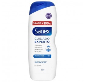 Gel De Baño Sanex Protector Dermo - Gel de baño sanex protector dermo 600+100ml