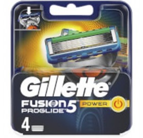 Gillette Fusion5 Recambio 4 unidades ProGlide power - Gillette fusion5 recambio 4 unidades proglide power