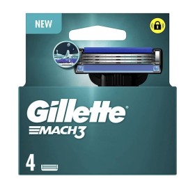 Gillette Mach3 Recambio 4 Unidades - Gillette mach3 recambio 4 unidades