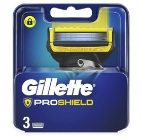 Gillette Fusion Recambio 3 Unidades Fusion Proshield - Gillette Fusion Recambio 3 Unidades Fusion Proshield