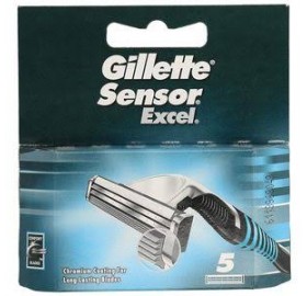 Gillette Sensor Excell recambio 5 unidades - Gillette sensor excell recambio 5 unidades
