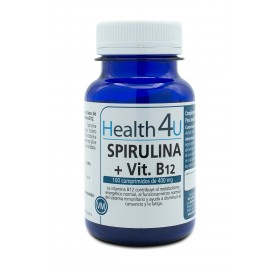 H4U Spirulina + Vitamina B12 100UD - H4U Spirulina + Vitamina B12 100UD