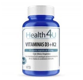 H4U Vitamina D3+K2 30 Cápsulas - H4U Vitamina D3+K2 30 Cápsulas