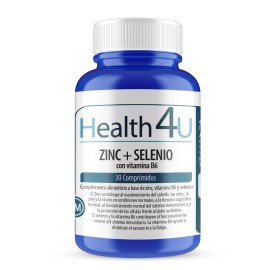 H4U Zinc + Selenio + Vit B6 30 Cápsulas - H4u zinc + selenio + vit b6 30 cápsulas