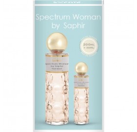 Saphir Spectrum Woman Estuche 200+30 ml Al Mejor Precio Online - Saphir Spectrum Woman Estuche 200+30 ml
