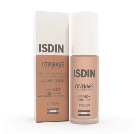 Isdin Coverage SPF50+ 4 Golden 30Ml - Isdin Coverage SPF50+ 4 Golden 30Ml
