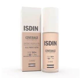 Isdin Coverage SPF50+2 Beige 30Ml - Isdin coverage spf50+ 2 beige 30ml