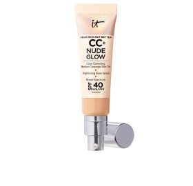 It Cosmetics CC+ Nude Glow SPF 40+ Light Medium - It cosmetics cc+ nude glow spf 40+ medium