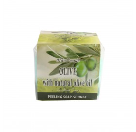 Jabón peeling Aroma essence aceite de oliva 65g - Jabón peeling aroma essence aceite de oliva 65g