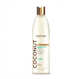 Kativa Champú Coconut Reconstruction & Brillo355 ml Al Mejor Precio Online - Kativa champú coconut reconstruction & brillo355 ml