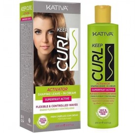 Kativa Keep Curl Crema Activadora De Ondas 200 Ml - Kativa keep curl crema activadora de ondas 200 ml