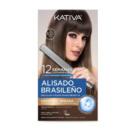 Kativa Kit Alisado Brasileño Cabellos Oscuros - Kativa Kit Alisado Brasileño Cabellos Oscuros
