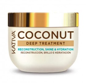 Kativa Mascarilla Coconut Reconstruction & Brillo 300 ml