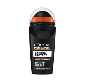 L'Oreal Men Expert Desodorante Rollon Carbon Ice 50Ml - L'oreal men expert desodorante rollon carbon ice 50ml