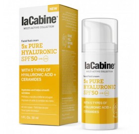 LaCabine 5x Pure Hyaluronic Crema Facial SPF50 - Lacabine 5x pure hyaluronic crema facial spf50 30ml