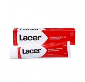 Lacer Dentífrico Antiplaca 150 ml Al Mejor Precio Online - Lacer dentífrico antiplaca 150 ml