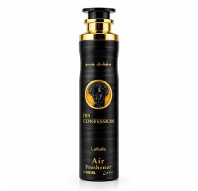 Lattafa Ambientador His Confession Spray 300Ml - Lattafa ambientador his confession spray 300ml
